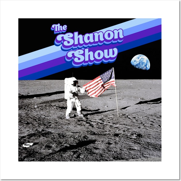 Shan on The Moon Wall Art by The Shanon Show